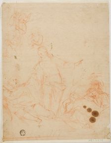 Christ Rebuking a Disciple in the Garden, n.d. Creator: Unknown