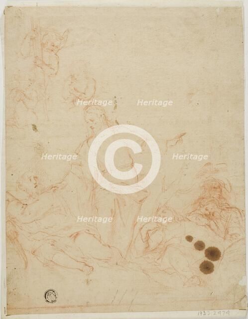Christ Rebuking a Disciple in the Garden, n.d. Creator: Unknown.