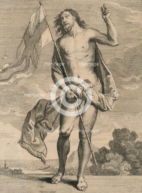 Christ resurrected, mid 17th century.  Creator: Remoldus Eynhoudts.