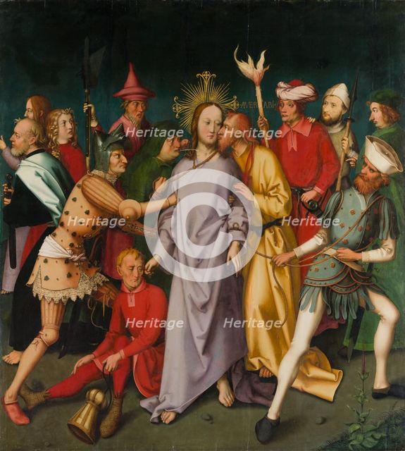 Christ’s Arrest, 1501. Creators: Hans Holbein the Elder, Jesus Christ.