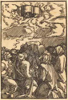 Christ's Ascension, c. 1513. Creator: Albrecht Altdorfer
