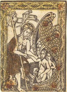 Christ's Descent in Limbo, 1460/1480. Creator: Master of the Borders with the Four Fathers of the Church