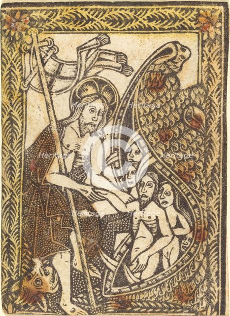 Christ's Descent in Limbo, 1460/1480. Creator: Master of the Borders with the Four Fathers of the Church.