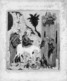 Christ's Entry into Jerusalem. Creator: Unknown