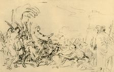 Christ's entry into Jerusalem c1759, (1928). Artist: Giovanni Domenico Tiepolo