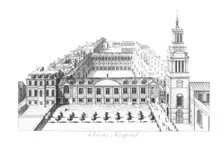 Christ's Hospital. c1740. Artist: William Henry Toms