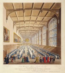 Christ's Hospital, London, 1830. Artist: George Hawkins