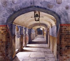 Christ's Hospital, London, 1881. Artist: John Crowther