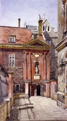 Christ's Hospital, London, 1881. Artist: John Crowther