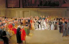 Christ's Hospital, St Matthew's Day, 1798 Artist: Thomas Stothard