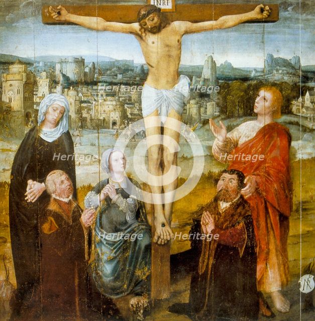 Christ's Passion, detail from the altarpiece of St Antony, 16th century. Artist: Anon