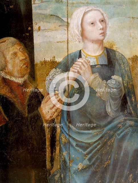 Christ's Passion, detail from the altarpiece of St Antony, 16th century. Artist: Anon