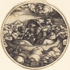 Christ Stilling the Storm. Creator: Master I. B.