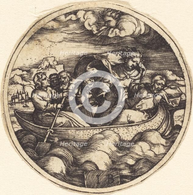 Christ Stilling the Storm. Creator: Master I. B..