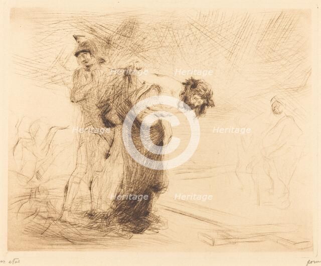 Christ Stripped of His Clothes, 1909. Creator: Jean Louis Forain.