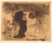 Christ Stripped of His Clothes, 1909. Creator: Jean Louis Forain