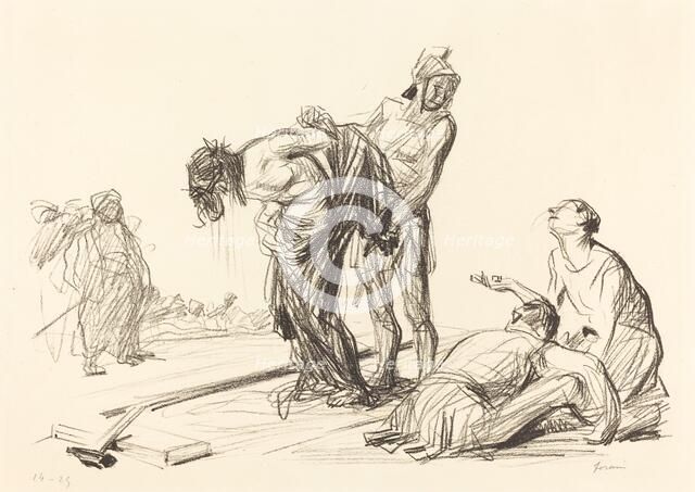 Christ Stripped of His Clothes, 1909. Creator: Jean Louis Forain.