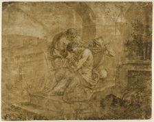 Christ Stripped of His Garments, n.d. Creators: Lorenzo Garbieri, Jesus Christ