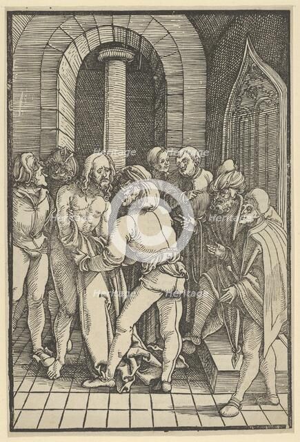 Christ Stripped, from Speculum passionis domini nostri Ihesu Christi, 1507. Creator: Hans Schäufelein the Elder.