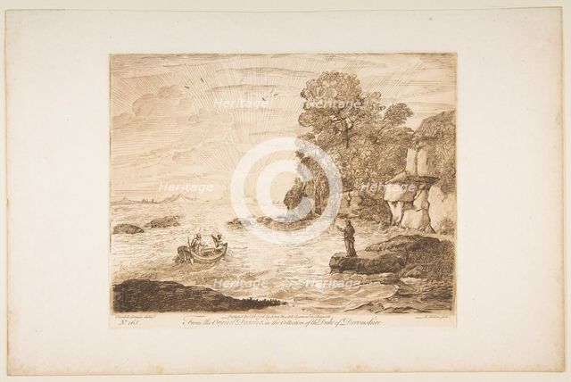 Christ Summoning Peter and Andrew, 1776. Creator: Richard Earlom.