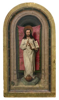 Christ Salvator Mundi, 1499. Creator: Master of 1499