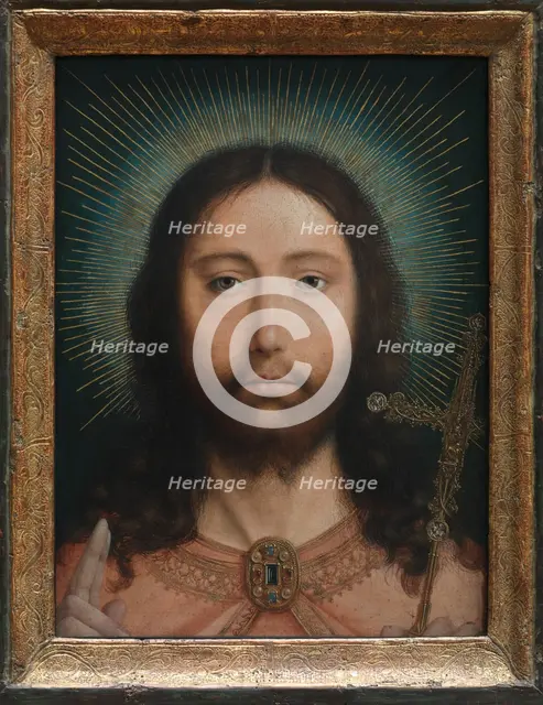 Christ Salvator Mundi, 1505. Creator: Quentin Metsys I.