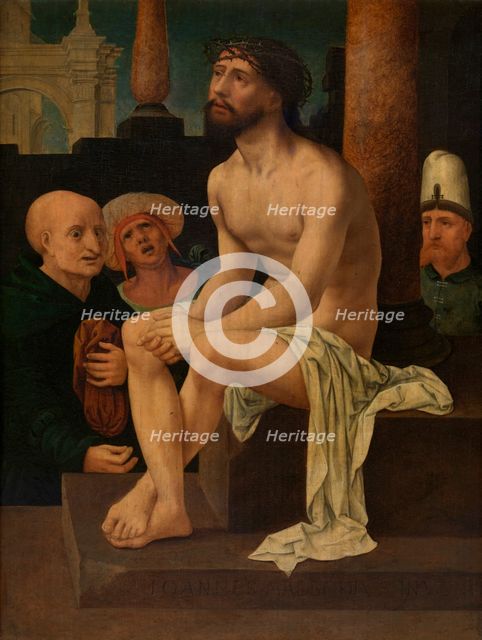 Christ Sitting on the Cold Stone. Creator: Jan Gossaert.