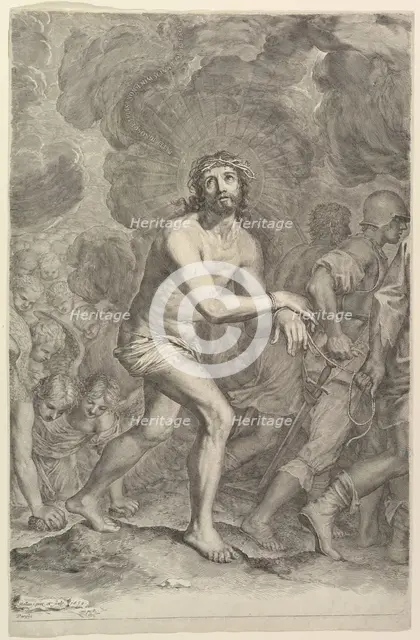 Christ Taken by Soldiers (La Montée au Calvaire), 1659. Creator: Claude Mellan.