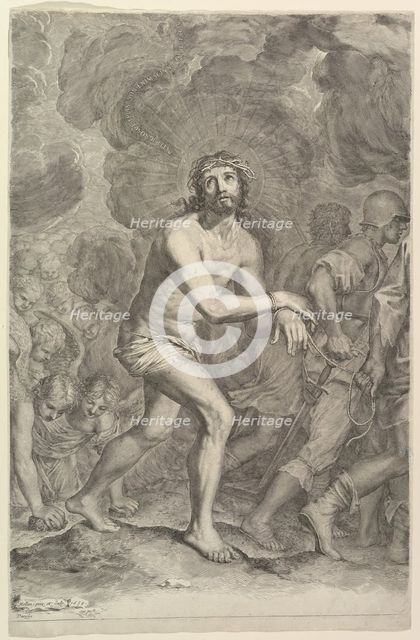 Christ Taken by Soldiers (La Montée au Calvaire), 1659. Creator: Claude Mellan.