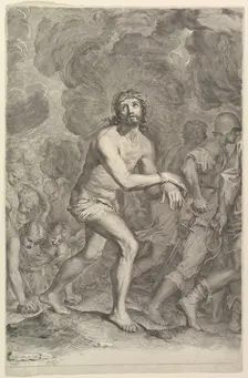 Christ Taken by Soldiers (La Montée au Calvaire), 1659. Creator: Claude Mellan