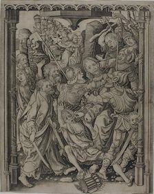Christ Taken Captive, c.1480. Creator: Master IAM of Zwolle