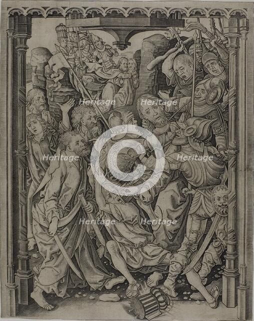 Christ Taken Captive, c.1480. Creator: Master IAM of Zwolle.