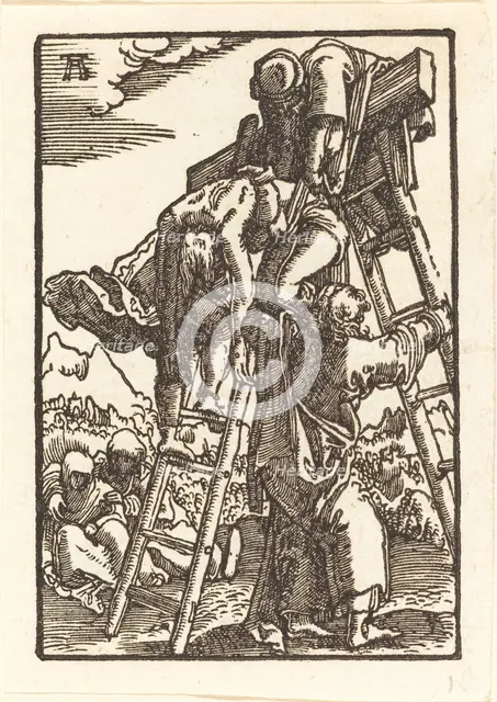 Christ Taken Down from the Cross, c. 1513. Creator: Albrecht Altdorfer.