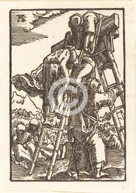 Christ Taken Down from the Cross, c. 1513. Creator: Albrecht Altdorfer.