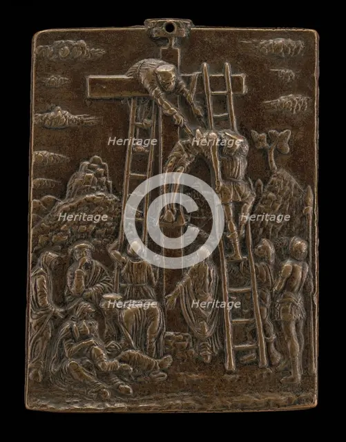 Christ Taken Down from the Cross, late 15th - early 16th century. Creator: Unknown.