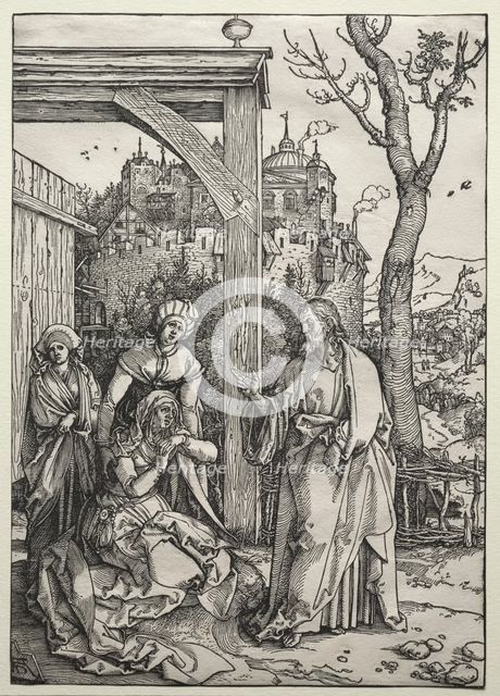 Christ Taking Leave of His Mother, c. 1504-1505. Creator: Albrecht Dürer (German, 1471-1528).