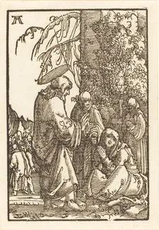 Christ Taking Leave of Mary before the Passion, c. 1513. Creator: Albrecht Altdorfer
