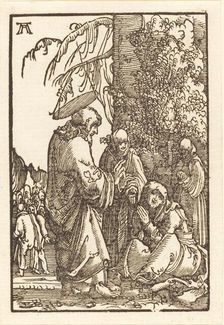 Christ Taking Leave of Mary before the Passion, c. 1513. Creator: Albrecht Altdorfer