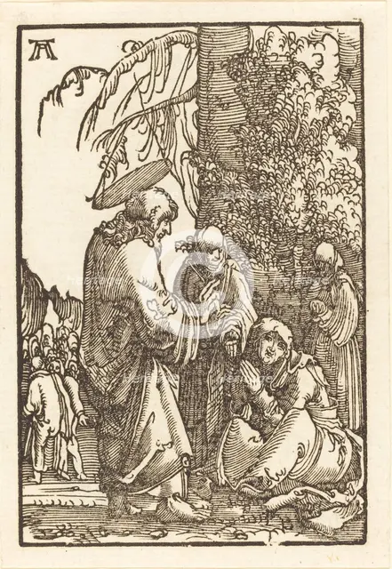 Christ Taking Leave of Mary before the Passion, c. 1513. Creator: Albrecht Altdorfer.