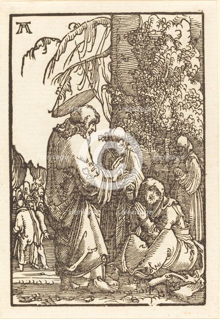 Christ Taking Leave of Mary before the Passion, c. 1513. Creator: Albrecht Altdorfer.