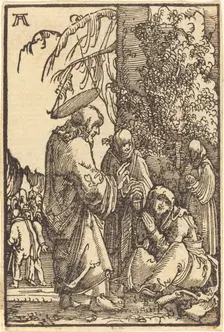 Christ Taking Leave of Mary, c. 1513. Creator: Albrecht Altdorfer