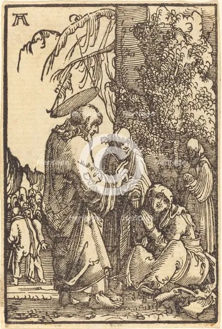 Christ Taking Leave of Mary, c. 1513. Creator: Albrecht Altdorfer.