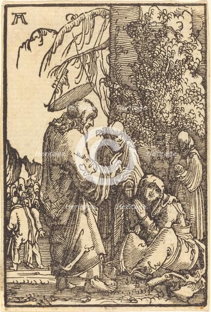 Christ Taking Leave of Mary, c. 1513. Creator: Albrecht Altdorfer.