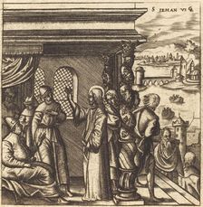 Christ Teaching in the Synagogue, probably c. 1576/1580. Creator: Leonard Gaultier