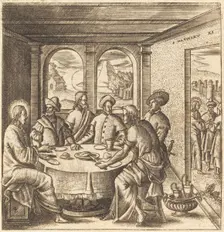 Christ Teaching, probably c. 1576/1580. Creator: Leonard Gaultier