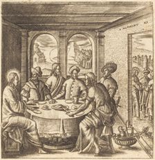 Christ Teaching, probably c. 1576/1580. Creator: Leonard Gaultier