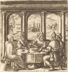 Christ Teaching, probably c. 1576/1580. Creator: Leonard Gaultier