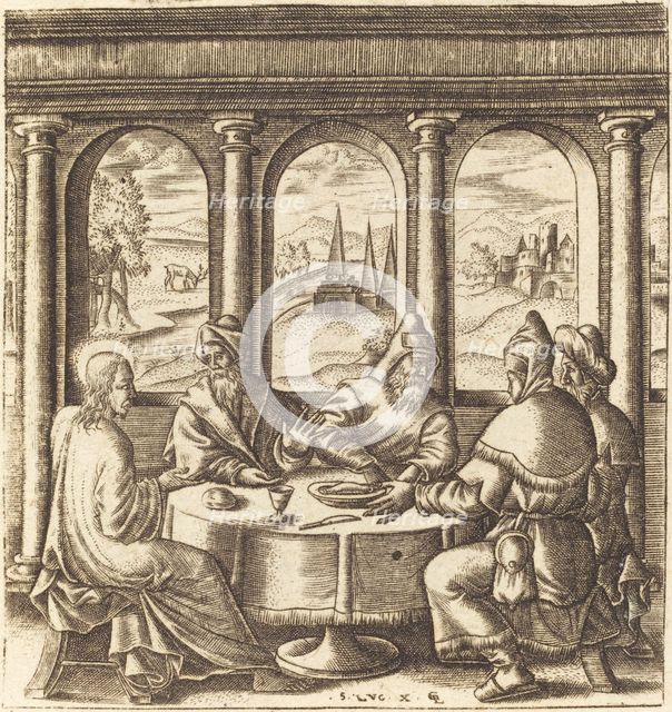 Christ Teaching, probably c. 1576/1580. Creator: Leonard Gaultier.