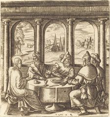 Christ Teaching, probably c. 1576/1580. Creator: Leonard Gaultier