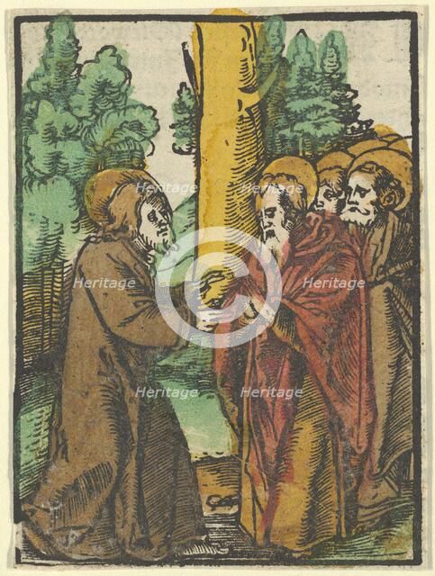 Christ Teaching the Disciples, 1, from Das Plenarium, 1517. Creator: Hans Schäufelein the Elder.